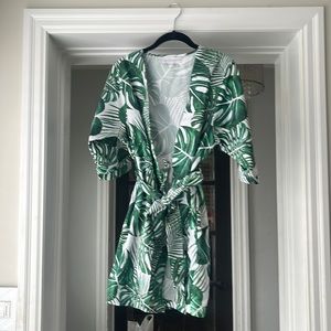 Jungle themed robe